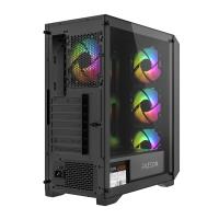 FAZEON F4 650W 80+ BRONZE 4x120MM RGB FANLI mATX MESH KASA